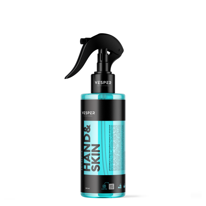 Антисептик для шкіри та рук VESPER Hand&Skin 250мл