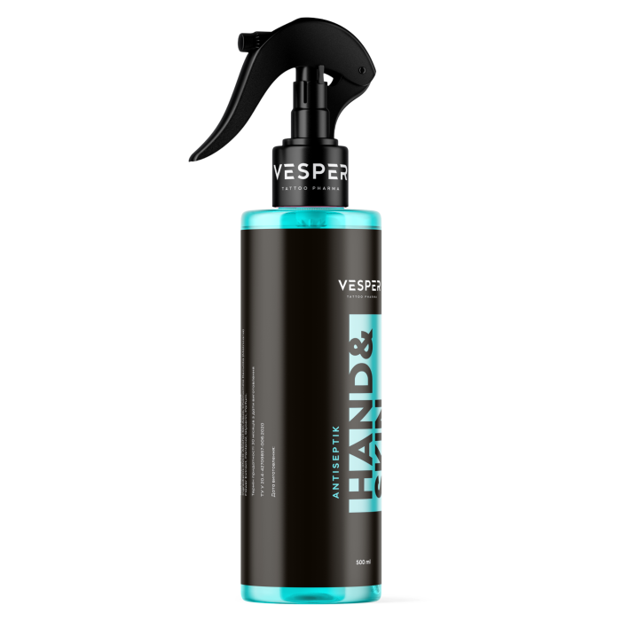 Антисептик для шкіри та рук VESPER Hand&Skin 500мл