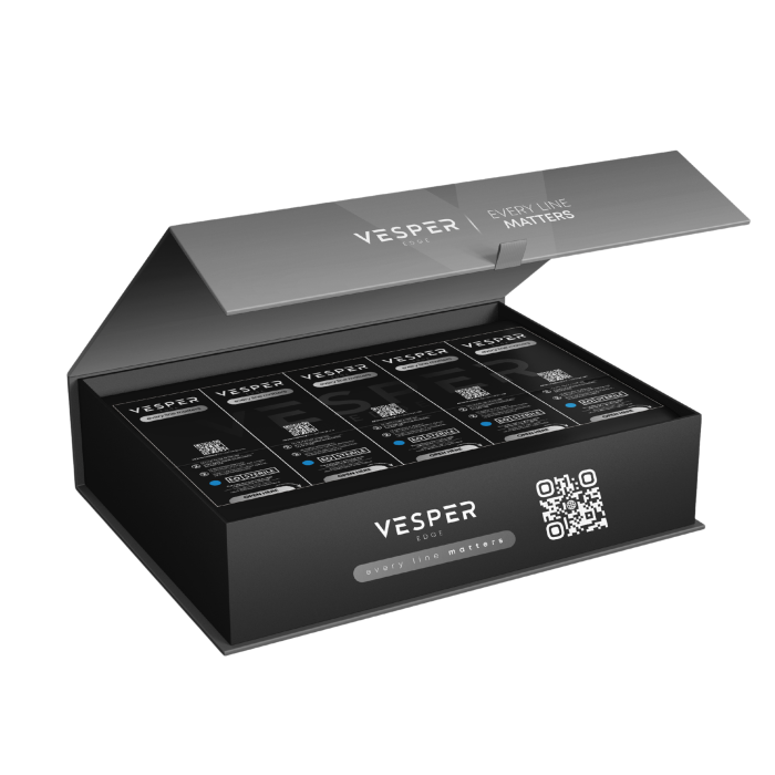VESPER EDGE 11RS 0.35 Long Taper Tattoo Cartridge