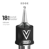 VESPER EDGE 18RS 0.30 Long Taper Tattoo Cartridge