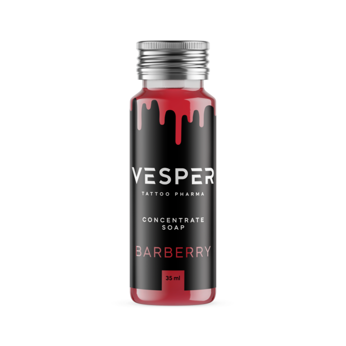 Антибактеріальне червоне мило VESPER BARBERRY 35мл