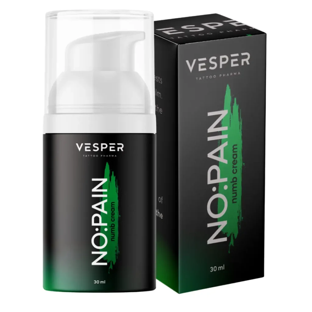 Охолоджуючий тату крем NO:PAIN VESPER