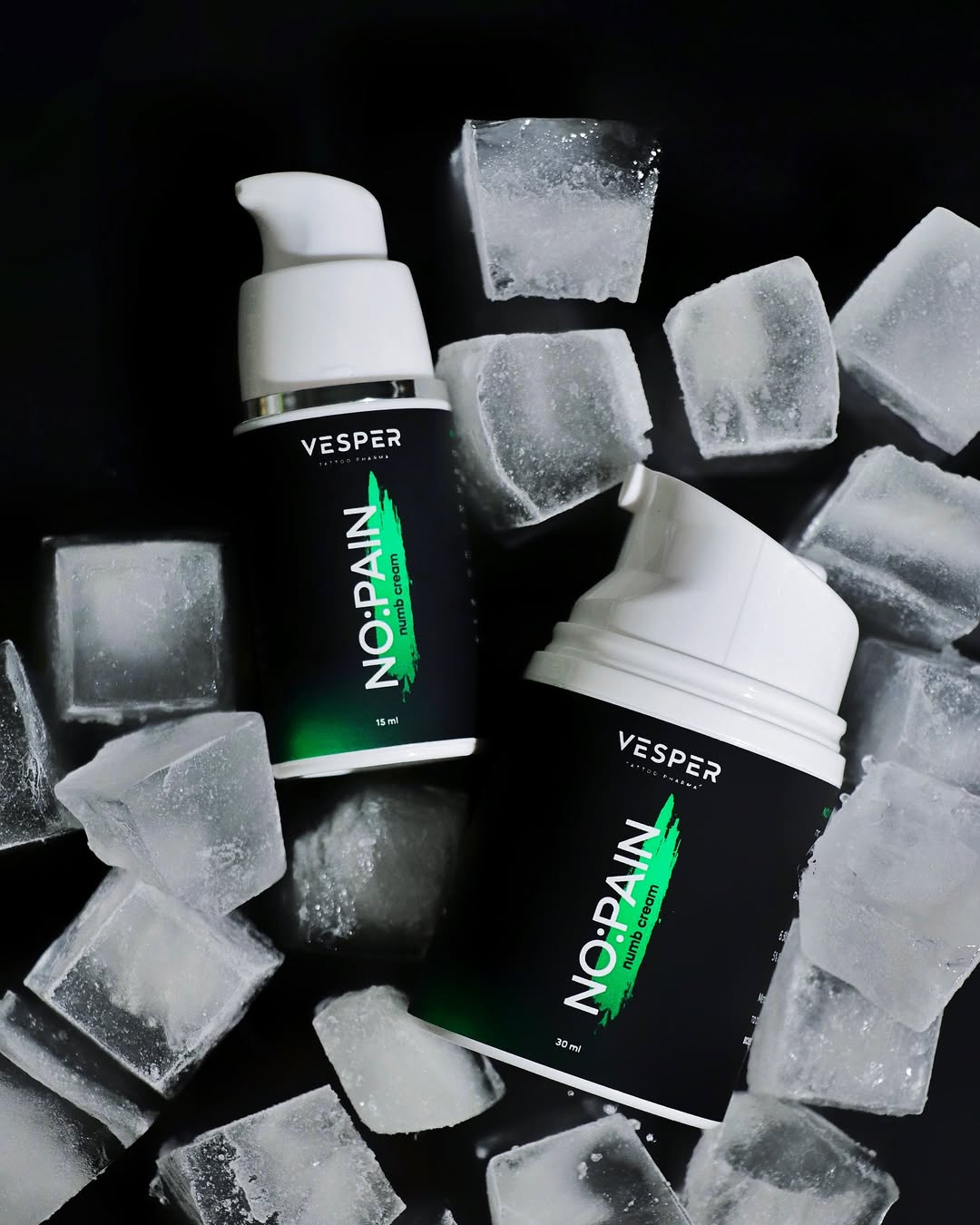 Vesper NO:PAIN - аплікаційна анестезія, яка застосовується у сфері тату та перманентного макіяжу.