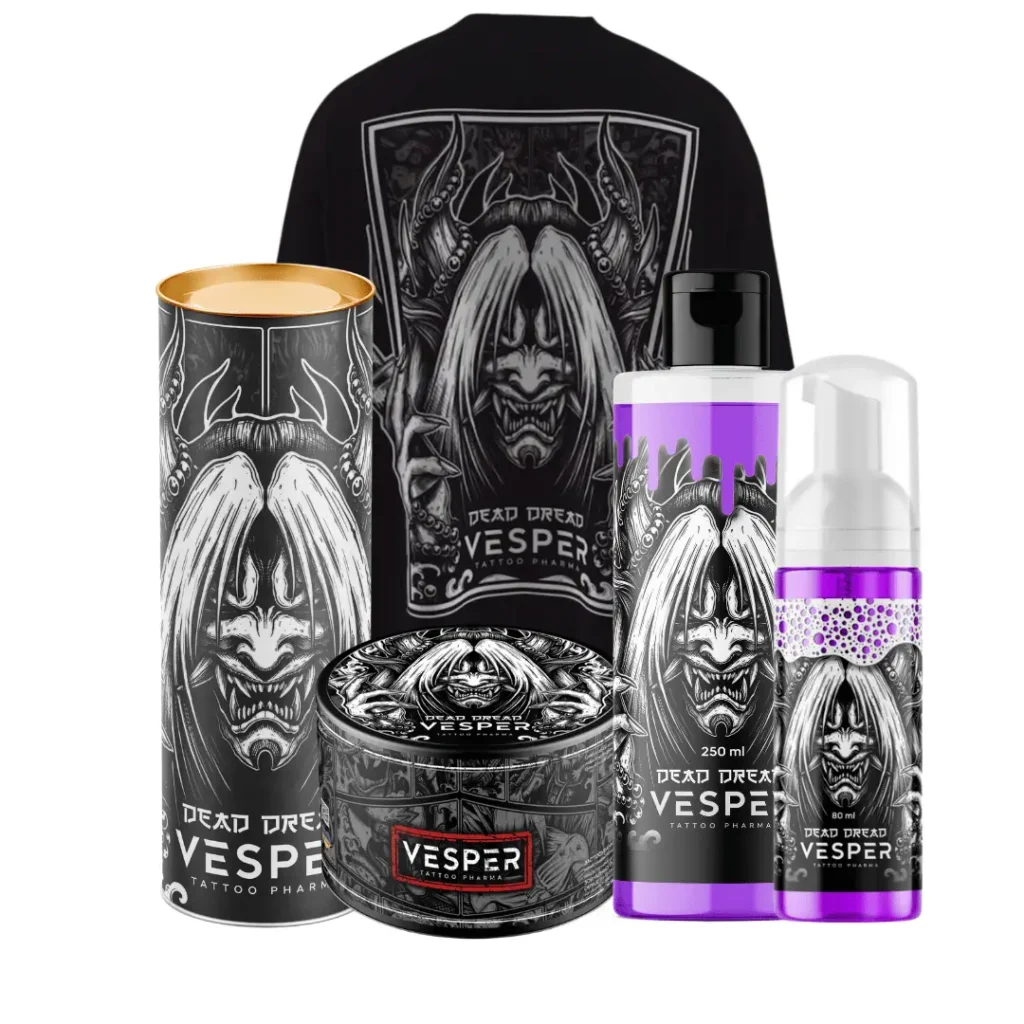 Комплект косметики Dead Dread Limited Edition BlueBerry Vesper з футболкою